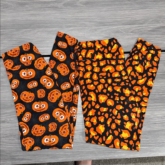 LuLaRoe Pants - Pair of Halloween LuLaRoe Leggings